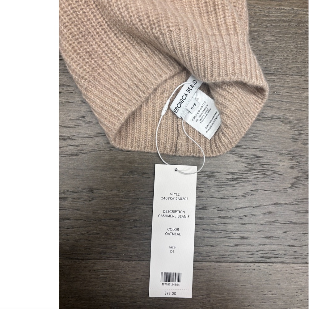 VERONICA BEARD-100% Cashmere Beanie - Picture 4 of 4